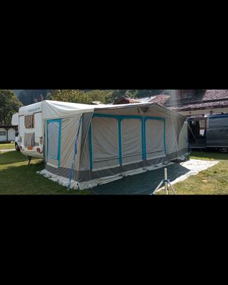 veranda per roulotte campeggio 