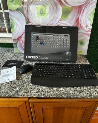 NUOVA tastiera e mouse ergonomico e sublute KC213D
