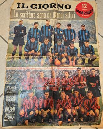 Giornale "IL Giorno"  anno IX N.16-19 gennaio 1964