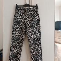 pantaloni jeans donna leopardati Janina
