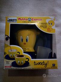Bialetti Mukka Express Tweety Cappuccino 2 Tazze