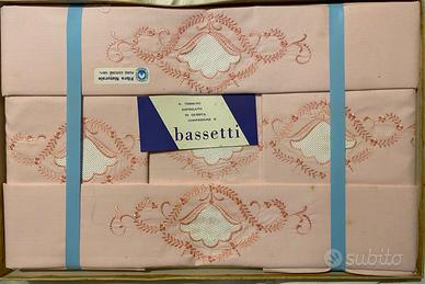 Lenzuola matrimoniali vintage Bassetti