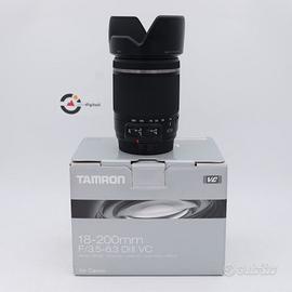 Tamron AF 18-200 f3.5-6.3 Di II VC Canon Usato