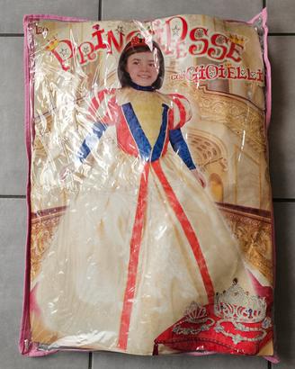 Vestito Carnevale Biancaneve 4/6 anni 98 cm