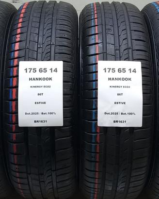 4 GOMME 175 65 14 HANKOOK BR1631