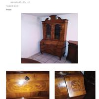 Credenza con vetrinetta