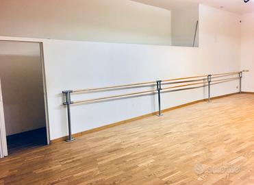 4 sostegni sbarra danza fissa a pavimento
