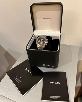 Breil Midway V460 Cronografo acciaio watch nuovo
