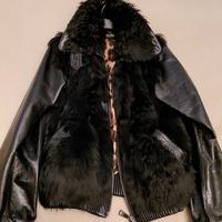 giubbotto Dolce & Gabbana  pelle e pelliccia tg.44