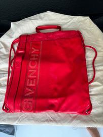 Givenchy Sacca Zaino Rosso Luxury – Borsa Uomo/Don