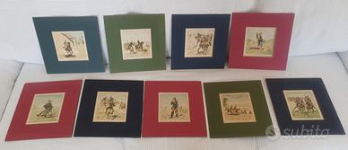 9 illustrazioni originali, Francia 1891