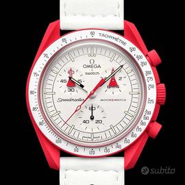Swatch Omega Mission To Mars SO33R100