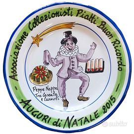 Piatto del buon ricordo Auguri di Natale 2015