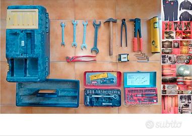 Valigetta e attrezzi vari per il fai da te e altro