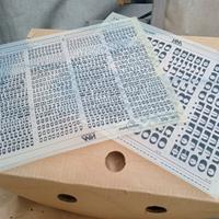 LETTERE AUTOADESIVE