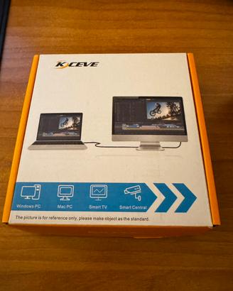 KVM Switch – 2 PC, 1 Monitor, 1 Tastiera 1 Mouse
