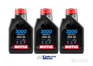 3 Lt 3000 minerale 20w50 4 Tempi custom