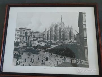 3 stampe vecchia Milano  1890