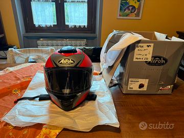 Casco Airoh ST501 Taglia L red matt sanitizzato