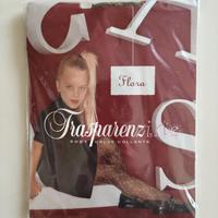 Collant bambina pizzo, tg. 5-6 anni