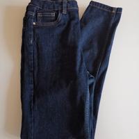 jeans vita alta skinny 