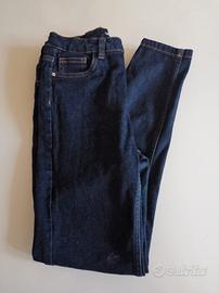 jeans vita alta skinny 
