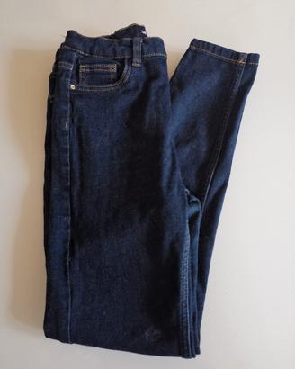 jeans vita alta skinny 