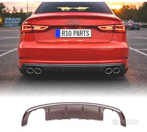 DIFFUSORE AUDI A3 8V SEDAN S LINE 13-16 LOOK S3