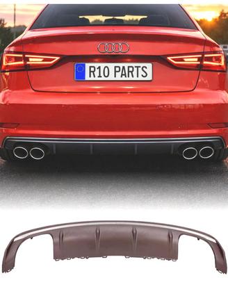 DIFFUSORE AUDI A3 8V SEDAN S LINE 13-16 LOOK S3