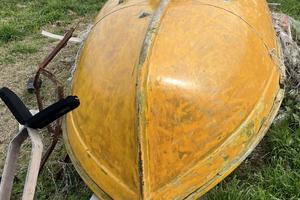 Barca scialuppa di salvataggio anni 60