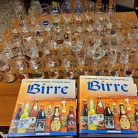 Enciclopedia della Birra DE AGOSTINI con bicchieri