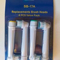 Testine compatibili per spazzolini Oral b (SB-17A)