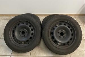 Cerchi vw e gomme invernali 205/55/16