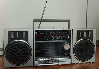 Toshiba Boombox AM/FM RT-SX1 Silver