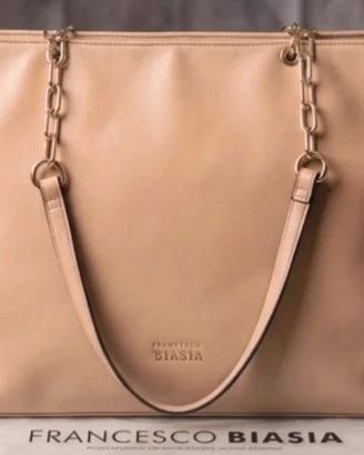 Borsa in vera pelle di Francesco Biasia