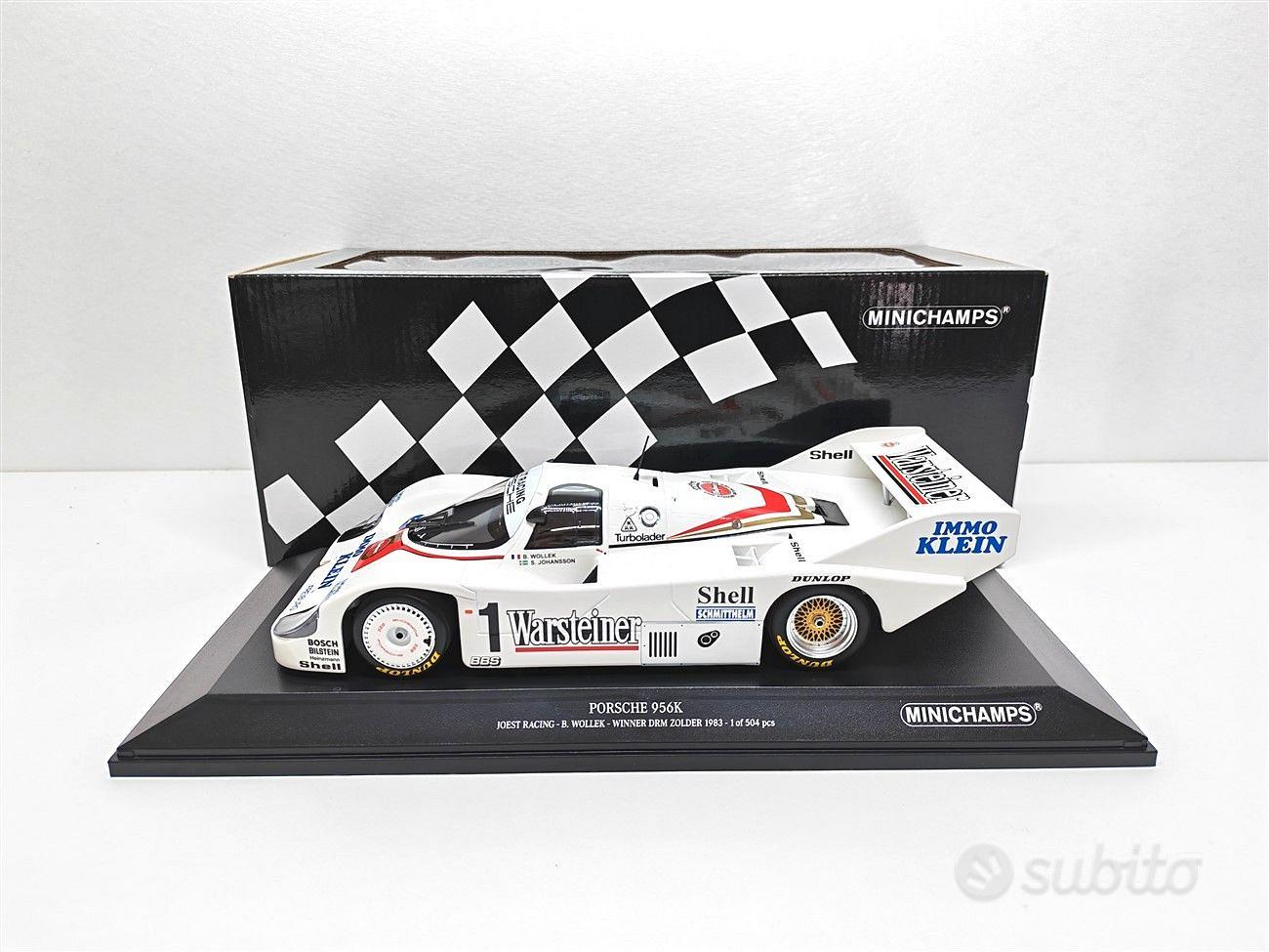 Miniature 1/43 Porsche 956 Warsteiner N°1 - Winner Zolder 1983 - B. Wollek