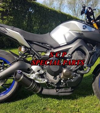 Yamaha mt 09 xsr 900 termignoni scarico completo