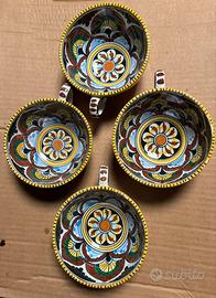 4 tazze ceramica di Ghirla