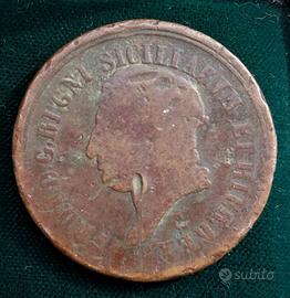 8 Tornesi 1818 Ferdinando I di Borbone