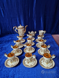 Servizio da caffè in Capodimonte