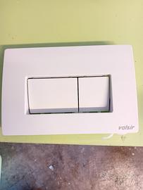 placca 2 tasti wc valsir