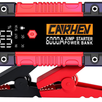 Avviatore Batteria Auto, 6000A Avviatore di Emerge