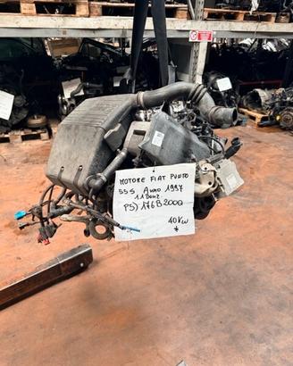 Motore Fiat Punto 55 S 1.1 Benz. Anno 1997 Codice 