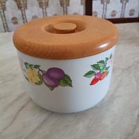 Biscottiera con disegni 