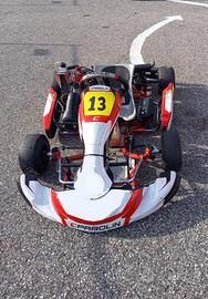 go kart Parolin Mini con motore Rotax