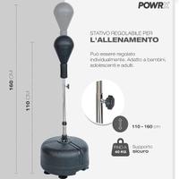 Powrx punching Ball regolabile