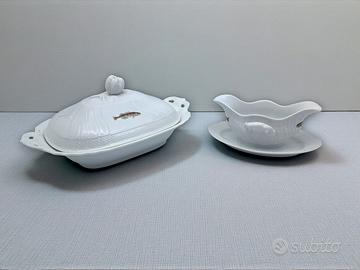 Set salsiera e legumiera, Richard Ginori