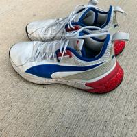 Scarpe Puma Basket Uomo Blu Rosso Bianco