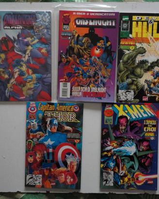 C. America + ONSLAUGHT + MARVEL STORY
