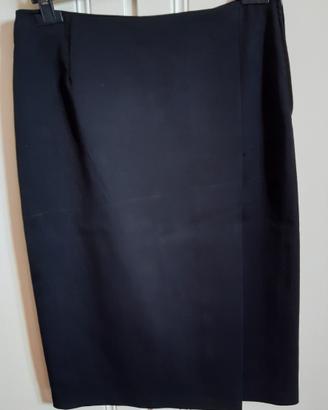 Gonna Sisley da donna Tg 44 nera con spacco